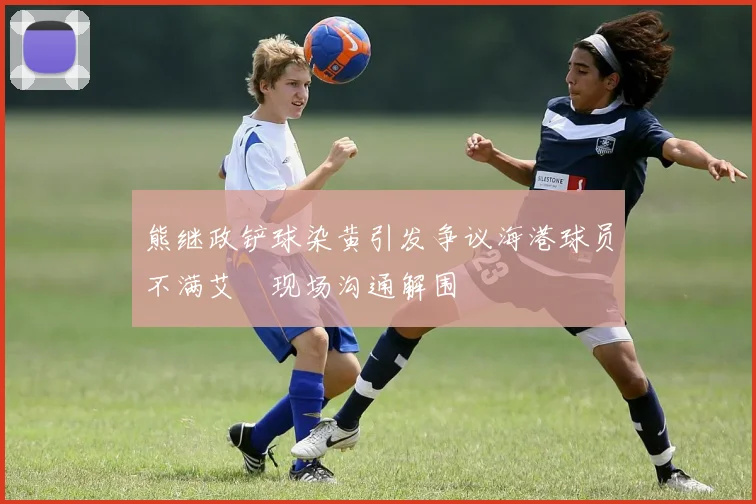 熊继政铲球染黄引发争议海港球员不满艾堃现场沟通解围