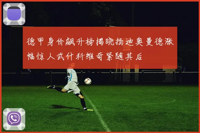 德甲身价飙升榜揭晓扬迪奥曼德涨幅惊人武什科维奇紧随其后